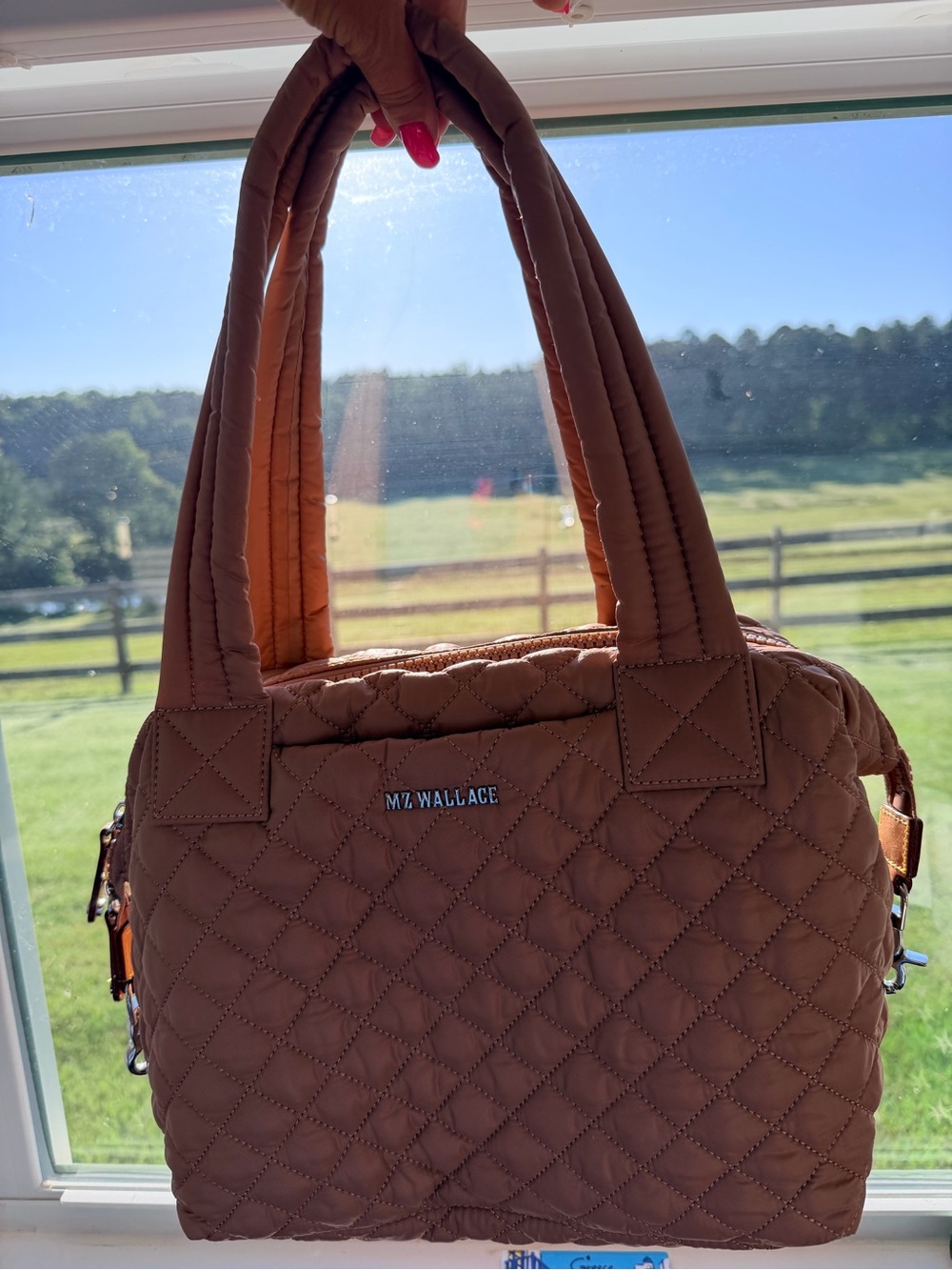 MZ Wallace Sutton Deluxe Medium bag in Dusty Rose - Picture 1 of 7